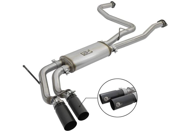 5. The aFe Power Rebel Series Performance Cat Back Exhaust System