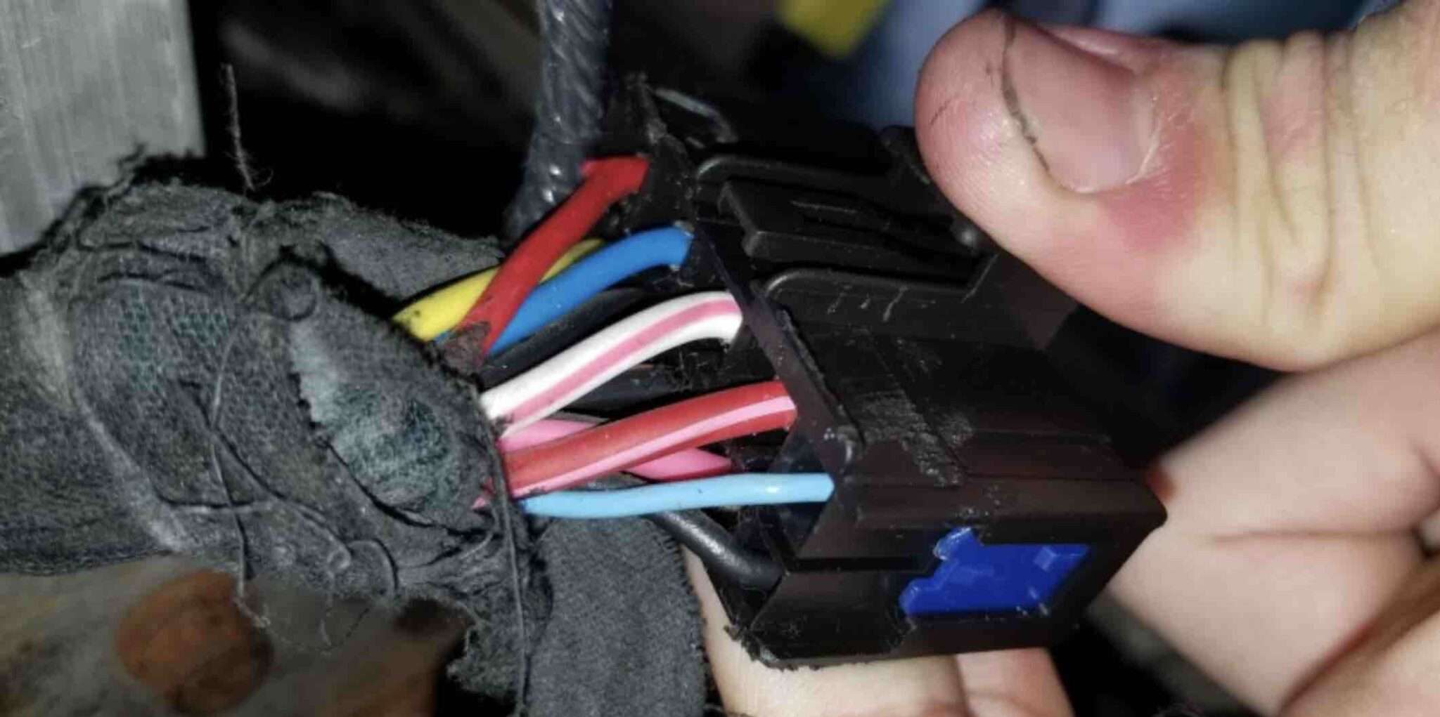 ignition switch wiring color code