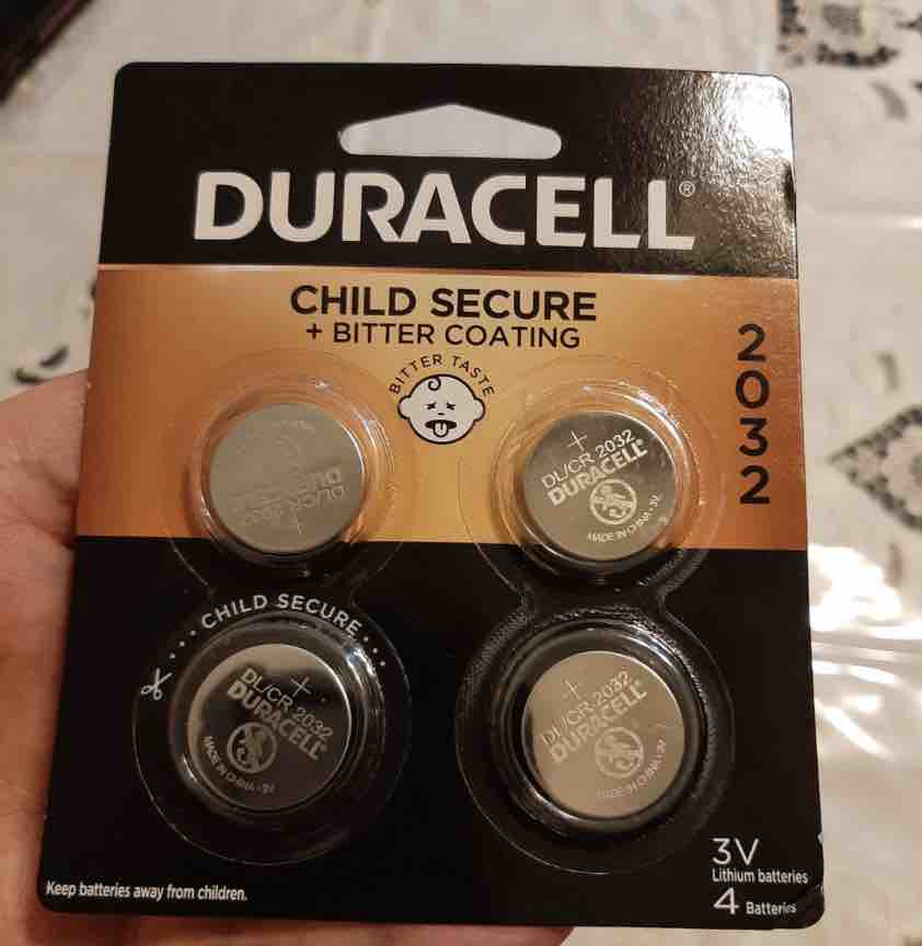 1. Duracell 2032 3V Lithium Coin Battery