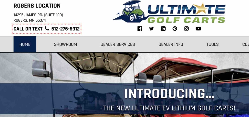 #1. Ultimate Golf Carts