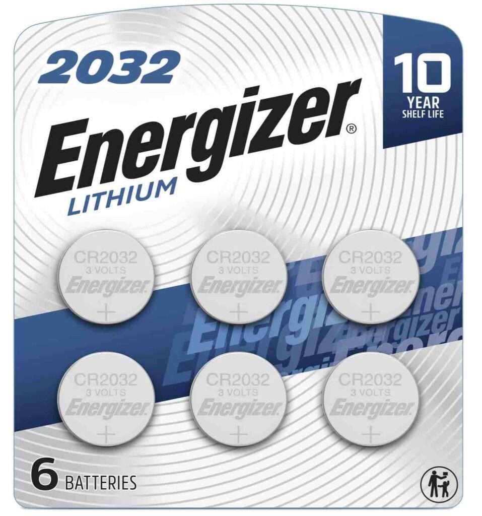 3. Energizer 3V CR 2032 Batteries