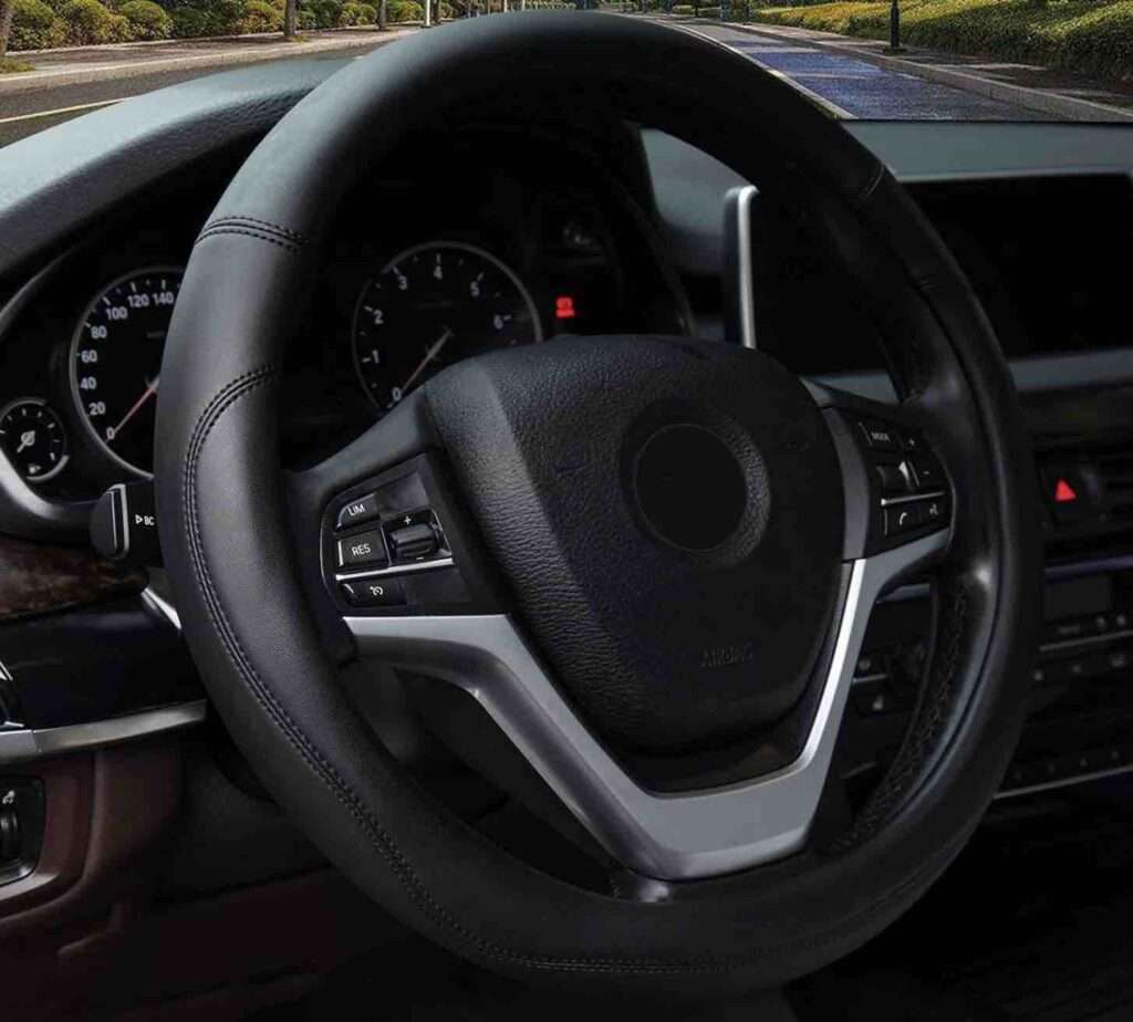 5. Valleycomfy Steering Wheel Cover