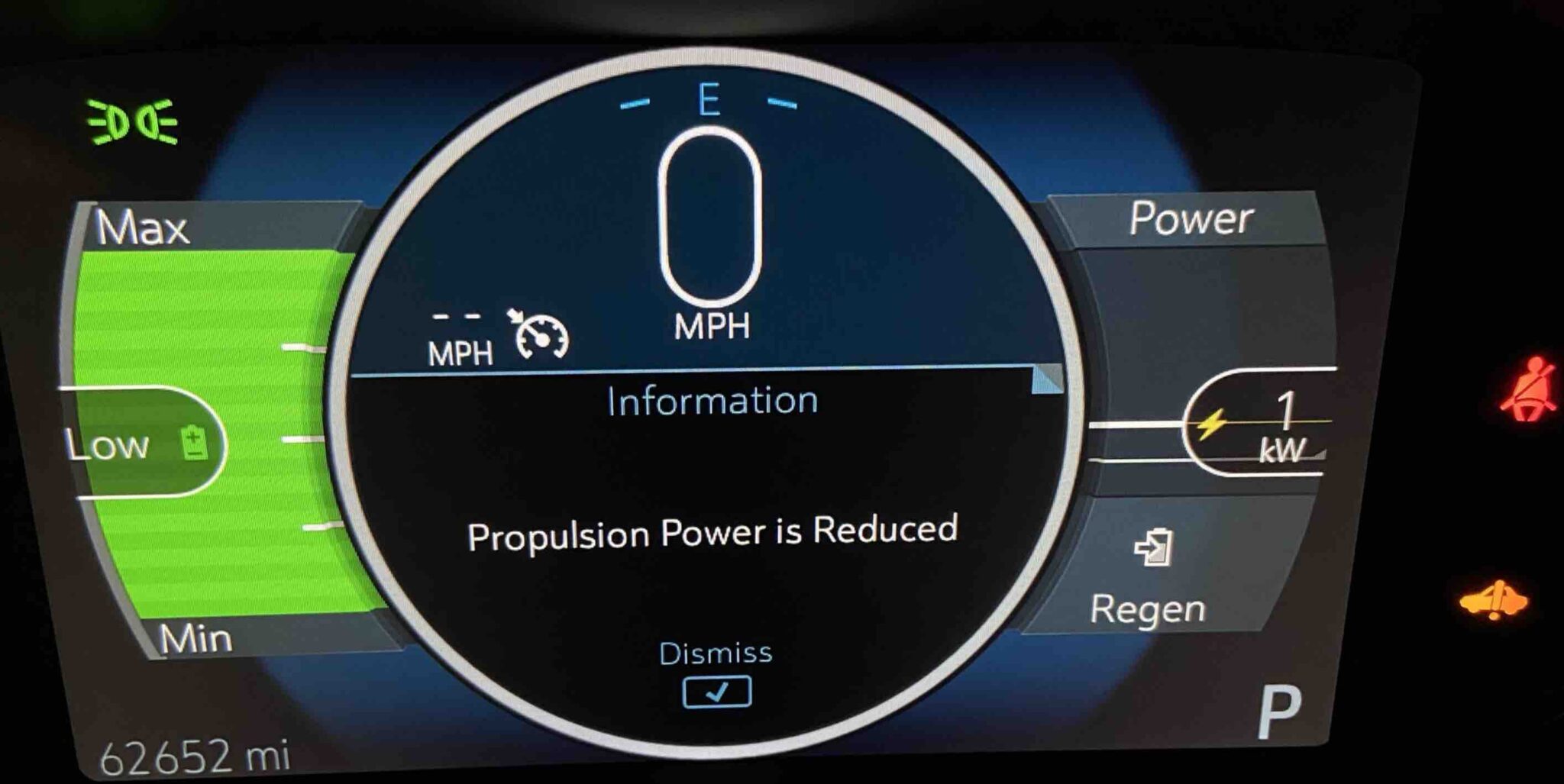 What Does Propulsion Power Is Reduced Mean?