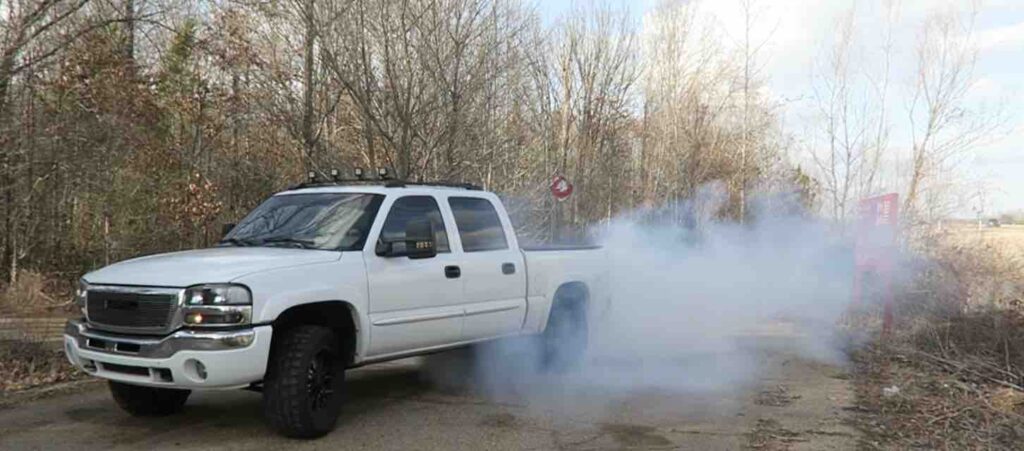 how to do burnout in automatic truck